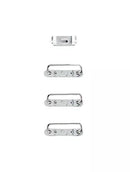 Botones Duros (Encendido / Volumen / Silencio) para iPhone 6 / 6 Plus (Plata)