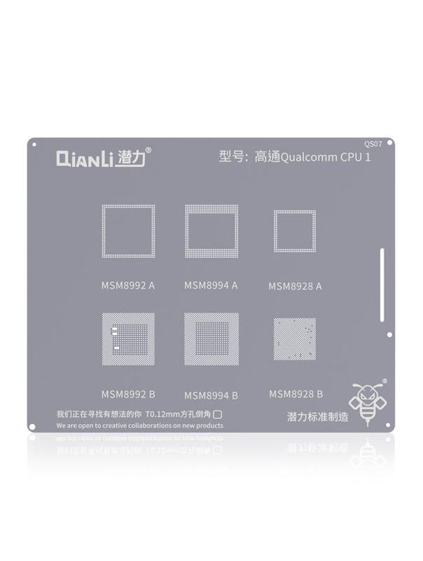 Stencil Bumblebee (QS07) para CPU Qualcomm 1 (Qianli)