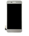 Pantalla LCD con marco para LG K8 (2017) / Aristo (version US) (Reacondicionado) (Plata)