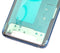 Carcasa intermedia para Samsung Galaxy S9 (con componentes pequeños) (Marco azul coral)