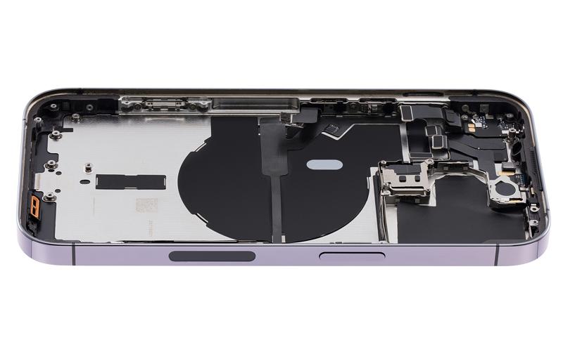 Tapa trasera para iPhone 14 Pro (Version EE.UU) Morado Oscuro