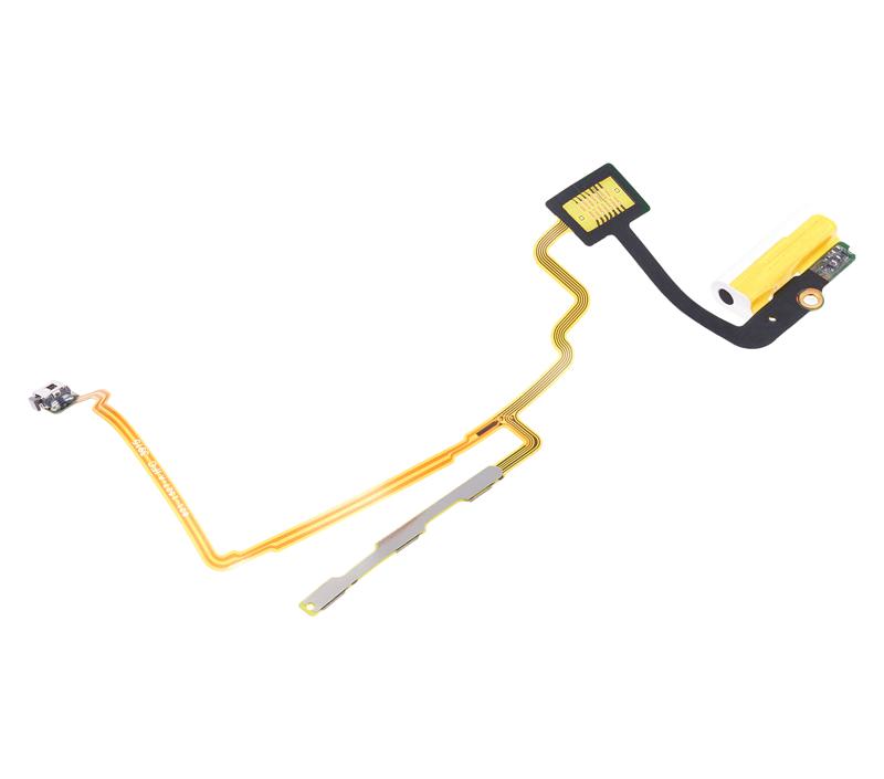 Flex de encendido y volumen para iPod Touch Nano 7 (Blanco)