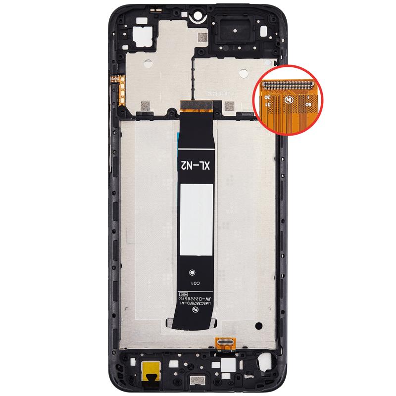 Pantalla LCD con marco para Xiaomi Redmi A1 / Xiaomi Redmi A1+