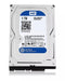 Disco duro interno 3.5" HDD - 1TB, 7200 RPM (26MM) (WD Blue) (Usado original: Grado A)