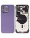 Tapa trasera para iPhone 14 Pro Max (Version EE.UU) morado oscuro