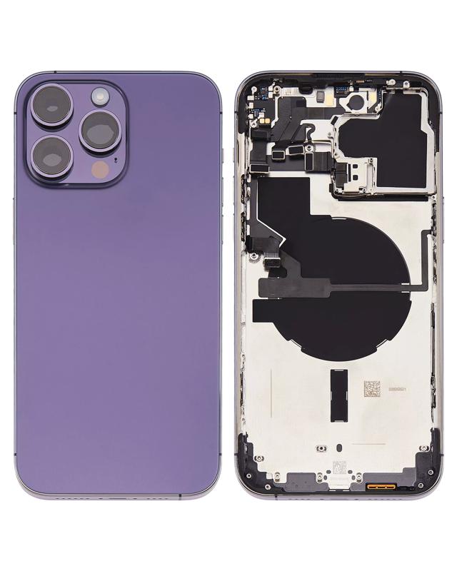 Tapa trasera para iPhone 14 Pro Max (Version EE.UU) morado oscuro