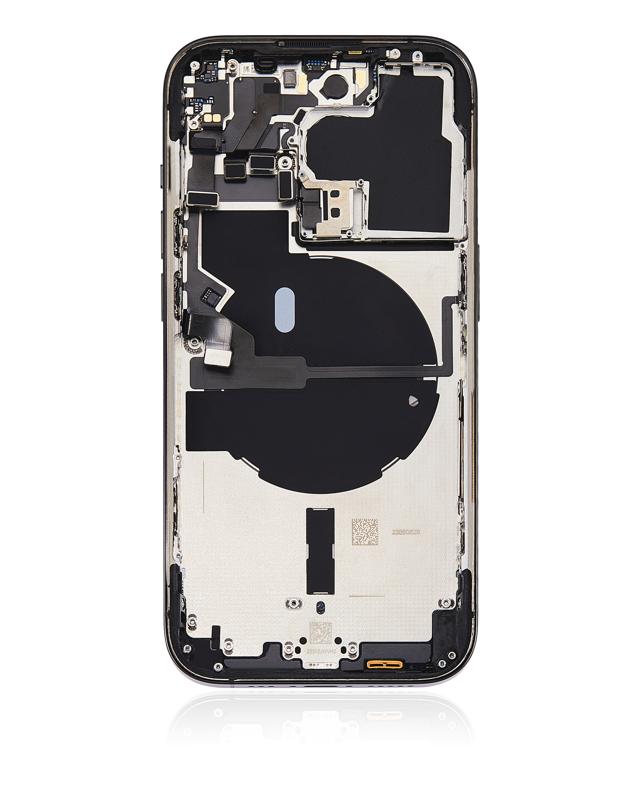 Tapa trasera para iPhone 14 Pro (Version EE.UU) Negro Espacial