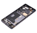 Pantalla OLED con marco para OPPO Find X2 Pro (Reacondicionado) Negro