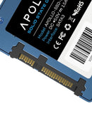 SSD APOLLO de alto rendimiento 2.5" 3D TLC Nand 256GB