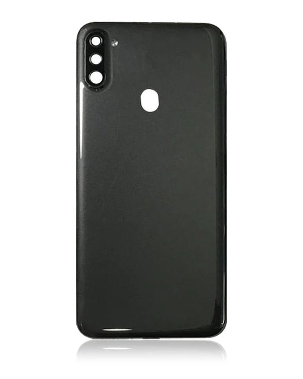 Tapa trasera con lente de camara para Samsung Galaxy A11 (A115 / 2020) (Negro) original