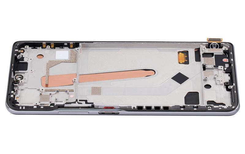 Pantalla LCD con marco para Xiaomi Poco F3 / Redmi K40 (Blanco Artico)