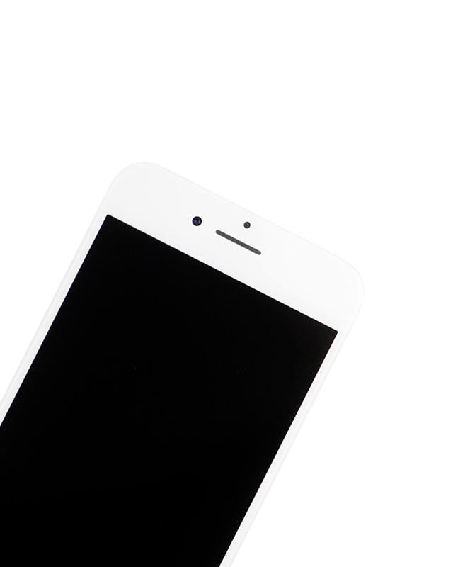 Pantalla LCD para iPhone 7 con placa de metal (Blanco)
