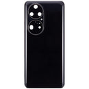 Tapa trasera con lente de camara para Huawei P50 Pro (Negro Dorado)