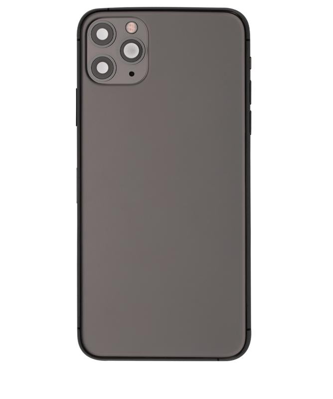 Tapa trasera con componentes para iPhone 11 Pro Max (Usada Original Grado B) (Gris Espacial)