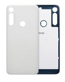 Tapa trasera de cristal para Motorola Moto G8 / G Fast (Versión US) (Blanco Prism)