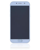 Pantalla OLED con marco para Samsung A5 (A520 / 2017) (Azul Neblina)