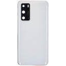 Tapa trasera con lente de camara para Huawei P40 (Blanco hielo)