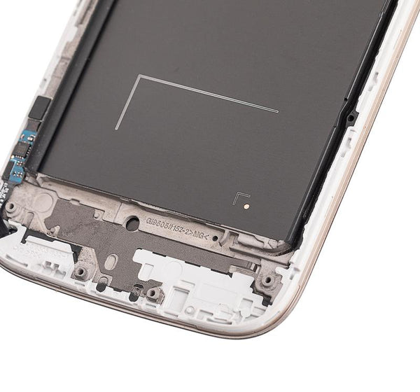 Pantalla OLED con marco para Samsung Galaxy S4 (i9505 / L720T) (Internacional / Sprint (Modelo GSM)) (Reacondicionado) (Blanco)