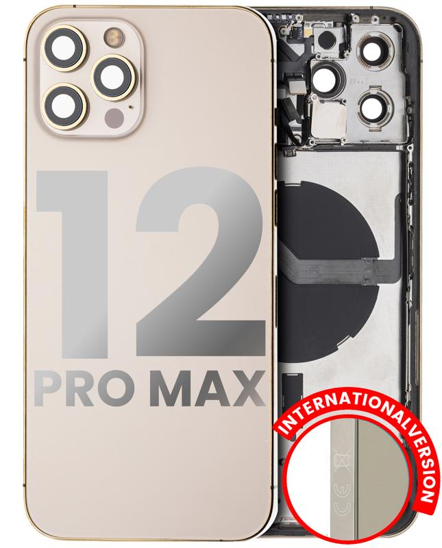 Tapa trasera con componentes pequeños para iPhone 12 Pro Max