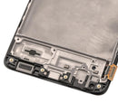 Pantalla OLED para Samsung Galaxy M51 con marco (Negro Celestial)
