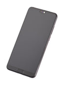 Pantalla LCD con marco para Huawei P20 (Reacondicionado) Negro