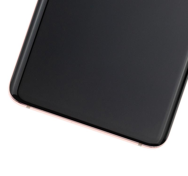 Pantalla LCD con marco para Samsung Galaxy S10 (sin sensor de huella) - Rosa Flamingo