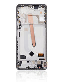 Pantalla LCD con marco para Xiaomi Poco F3 / Redmi K40 (Blanco Artico)