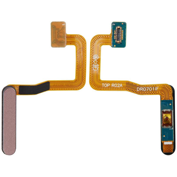Lector de huellas con cable flex de encendido para Samsung Galaxy Z Fold 2 5G (F916) (Bronce mistico)