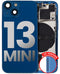 Tapa trasera para iPhone 13 Mini con componentes pequeños pre-instalados (Versión EEUU) (Azul) (Original Usada: Grado B)