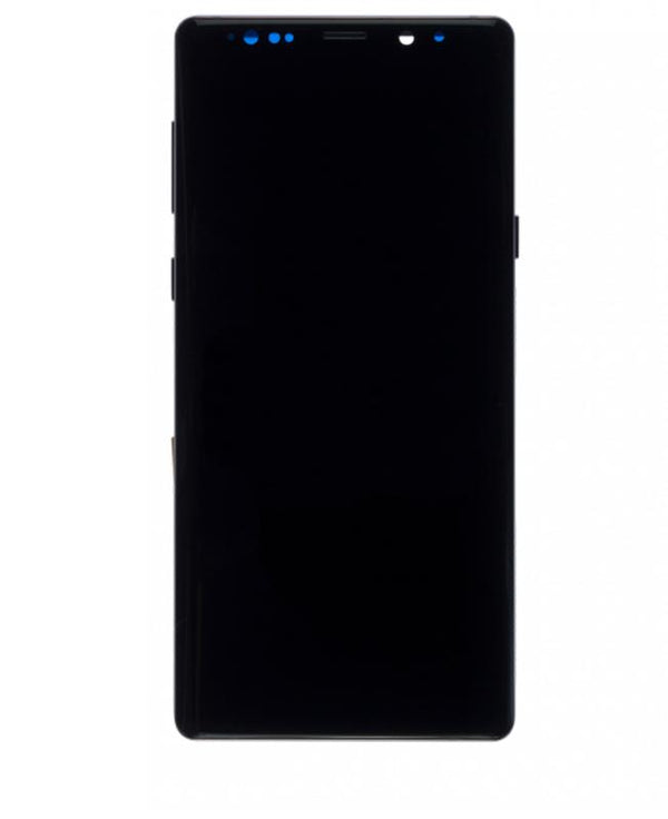 Pantalla OLED con marco para Samsung Galaxy Note 9 (Reacondicionado) (Plata Nube)