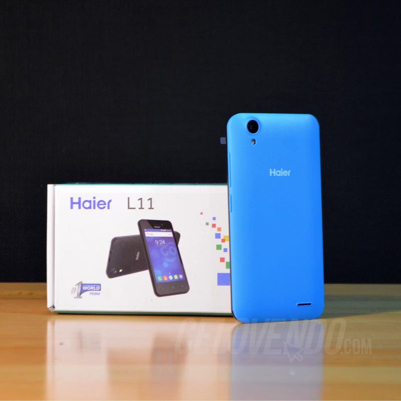 Celular Haier L11 Nuevo color Negro | Tigo | Incluye caja sellada y Accesorios