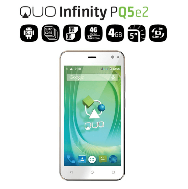 Quo Infinity PQ5e2. 4G. Liberado.