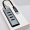 Hub multi-puerto para Macbook Marca  Baseus | Con conexion tipo C | Adaptador HDMI | 4 Puertos USB |
