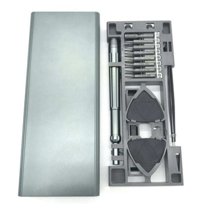 Juego de Desarmadores de Aluminio | 24 en 1 |Con Case