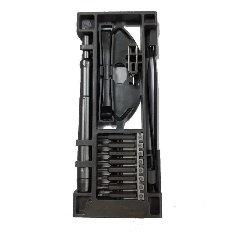 Juego de Desarmadores de Aluminio | 24 en 1 |Con Case