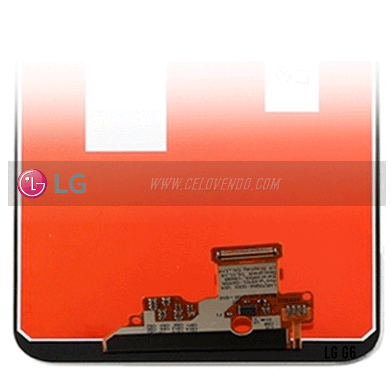 Pantalla LG G6 color Negro.