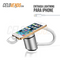 Exhibidor de celular anti-robo con Alarma |  Material: Aluminio | Conector Lightning para iPhone y iPad - Un control por alarma