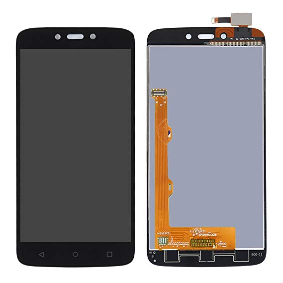 Pantalla Moto C Plus Color Negro