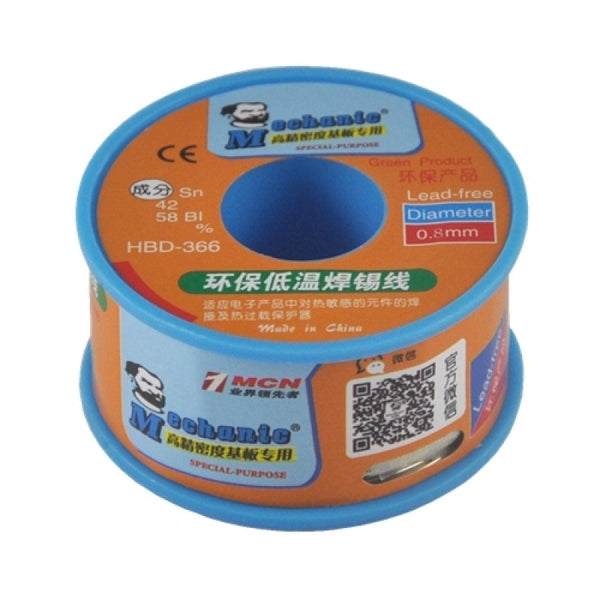 Carrete-de-estaño-Mechanic-HBD-366-sin-plomo-de-0.3mm-40g-guatemala