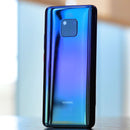 Tapadera de vidrio trasera Huawei Mate 20 Azul