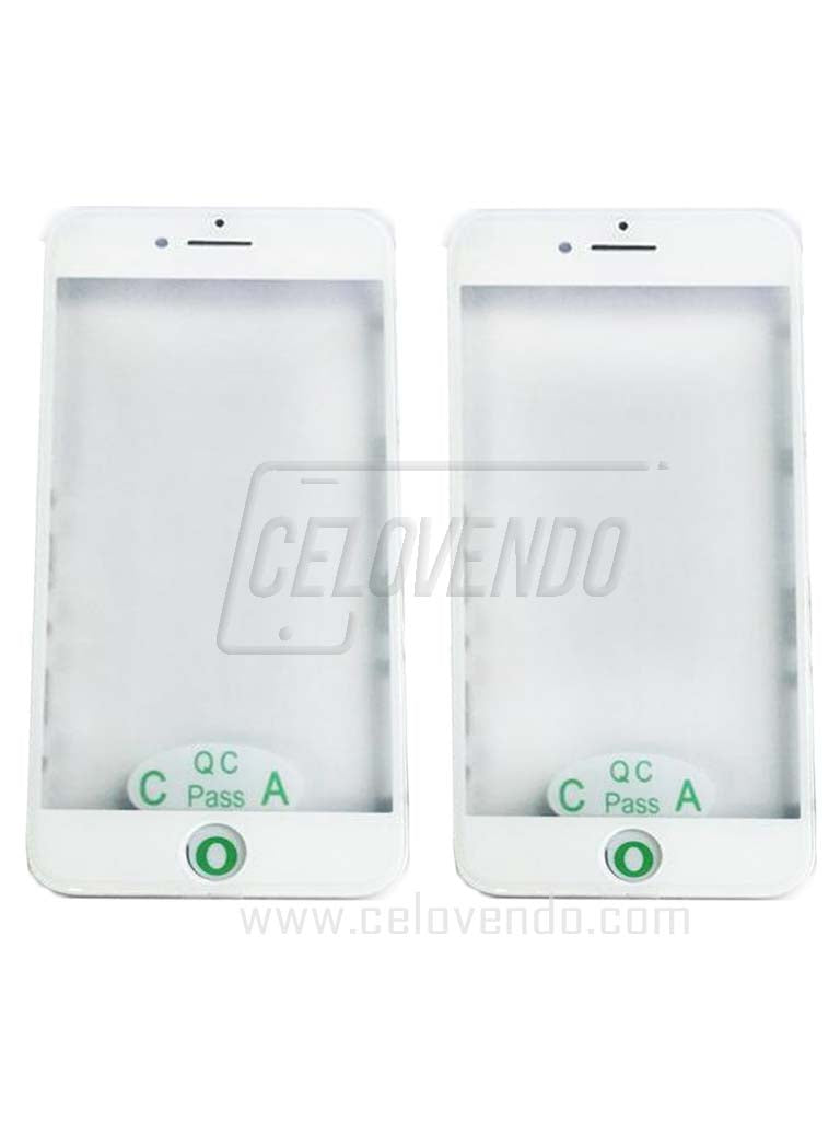 Glass con OCA Instalada y Marco iPhone 6S Plus Blanca