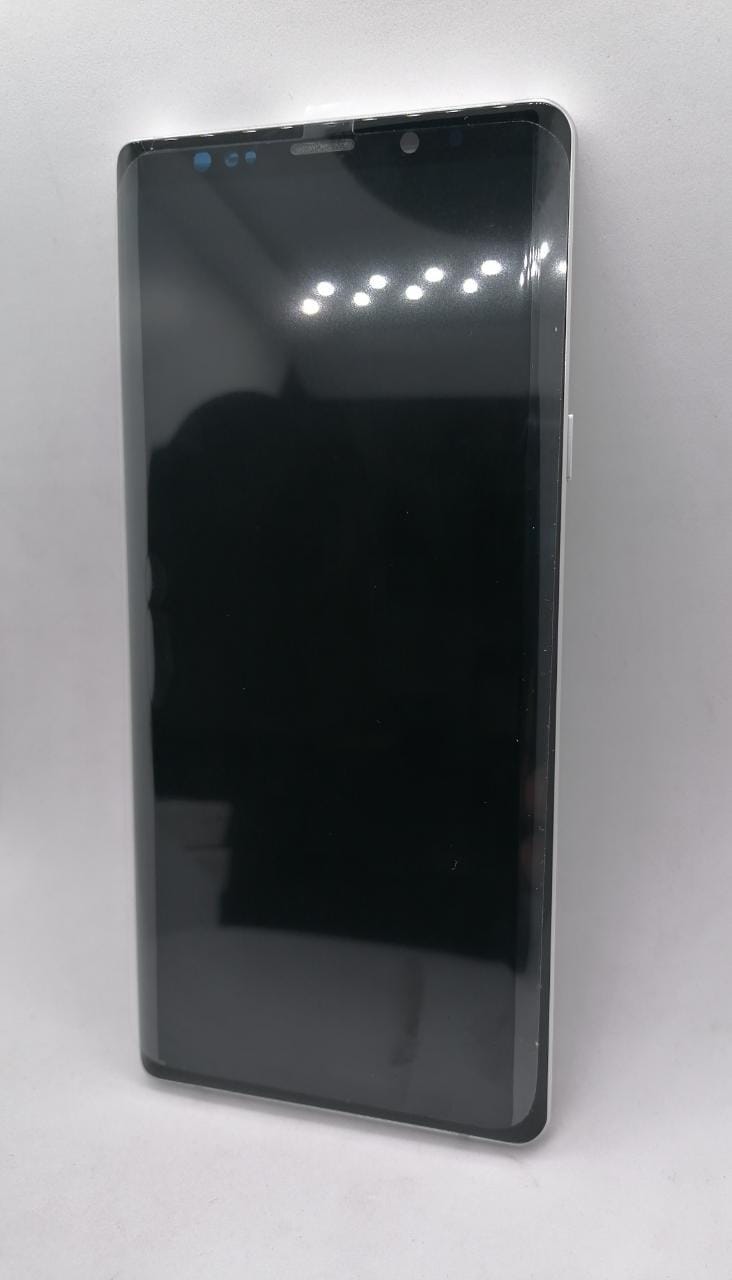 Pantalla Samsung Galaxy Note 9 Color Negro | Con Marco Silver