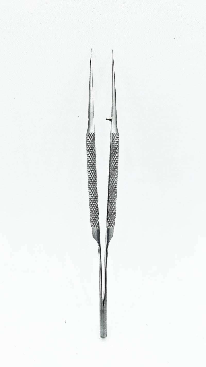 Juego de Pinzas de Precision Rectas - De Aleacion de Acero y Tungsteno - Ideales para microsoldadura