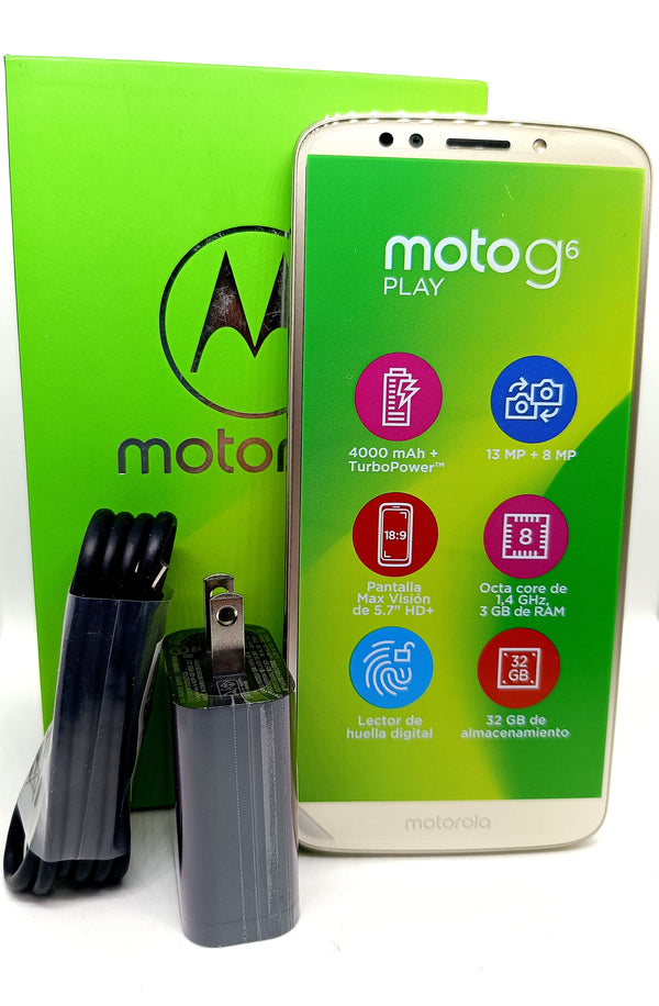 Motorola G6 Play  32 GB color Dorado  | En Liquidación | Sin Garantía