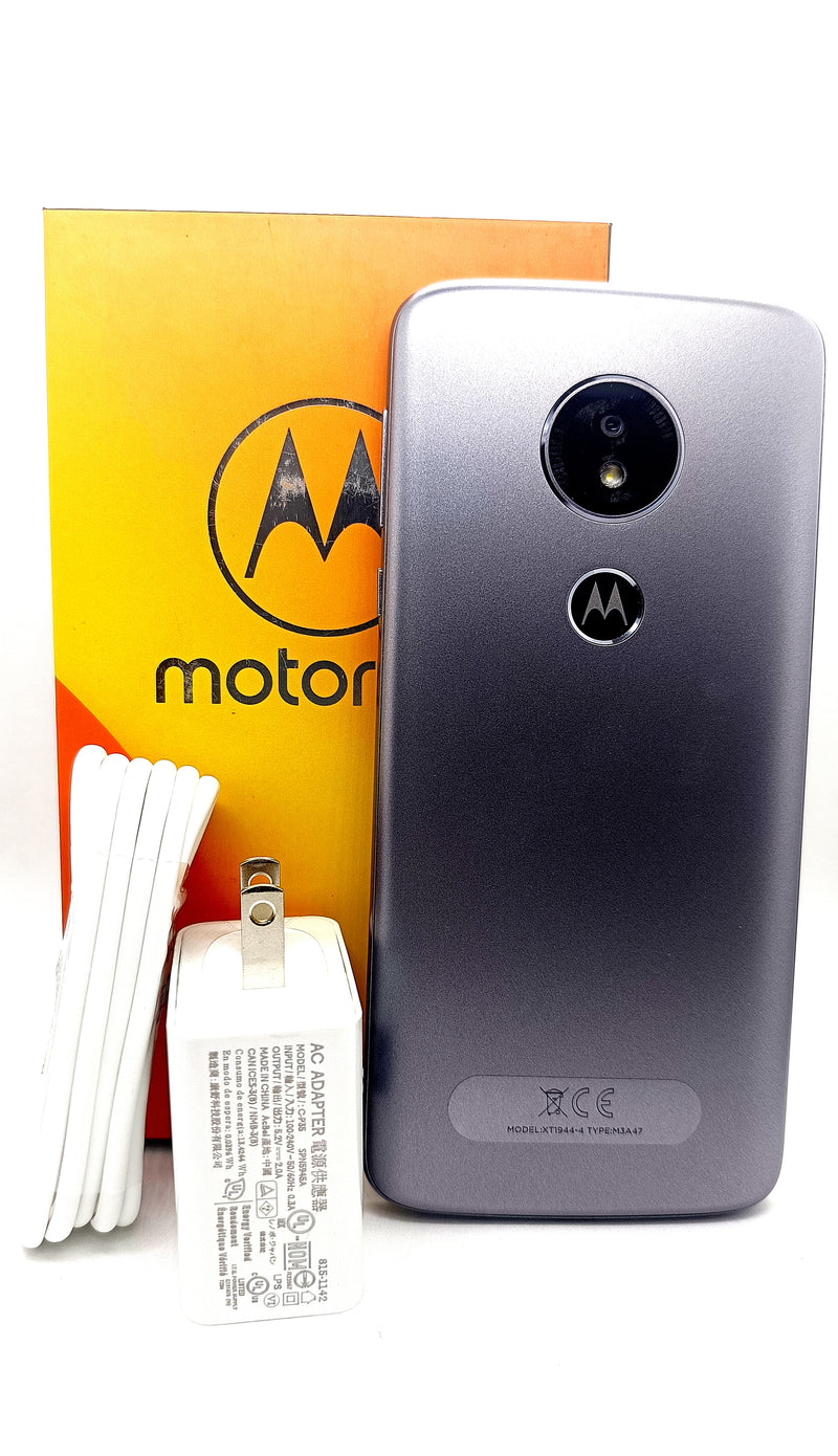 Motorola E5 Normal 16 GB internas, doble SIM color Gris  | En Liquidación | Sin Garantía