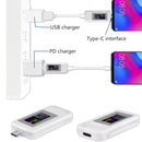 Voltimetro y amperímetro KWS-1902C USB-C de 4 a 30V y 5A