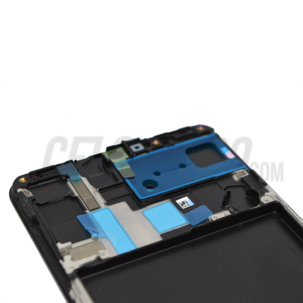 Marco para Pantalla Samsung Galaxy A70 Color Negro (A705F)