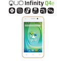 Quo infinity Q4e. 4g. Blanco.