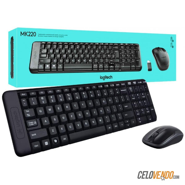 Teclado Mecanico y Mouse InalÃƒÂ¡mbrico | Logitech MK 220