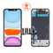 Encuentra pantallas OLED Premium para iPhone 11 con opción de cambio de IC en talleres de reparación en Guatemala.